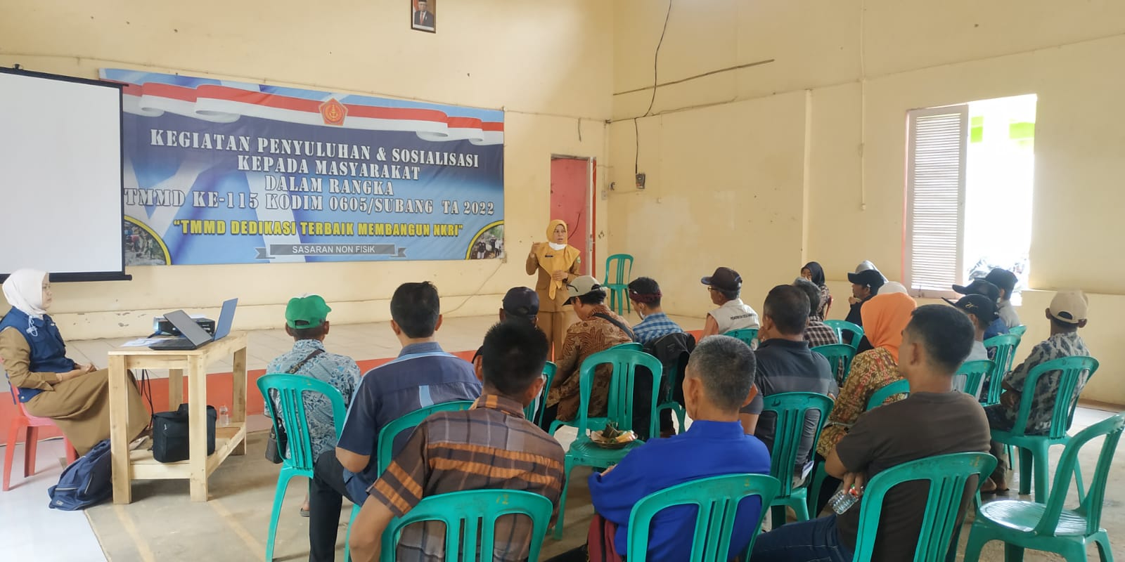 Di Lokasi TMMD, Bertani Cara PTT Menguntungkan