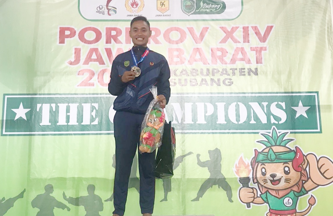 Anggota Yonif 312 KH Ikut Torehkan Medali Emas Karate