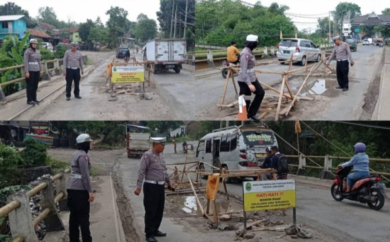 Hati-hati di Subang  Banyak Jalan Berlubang di Jalur Utama dan  Alternatif