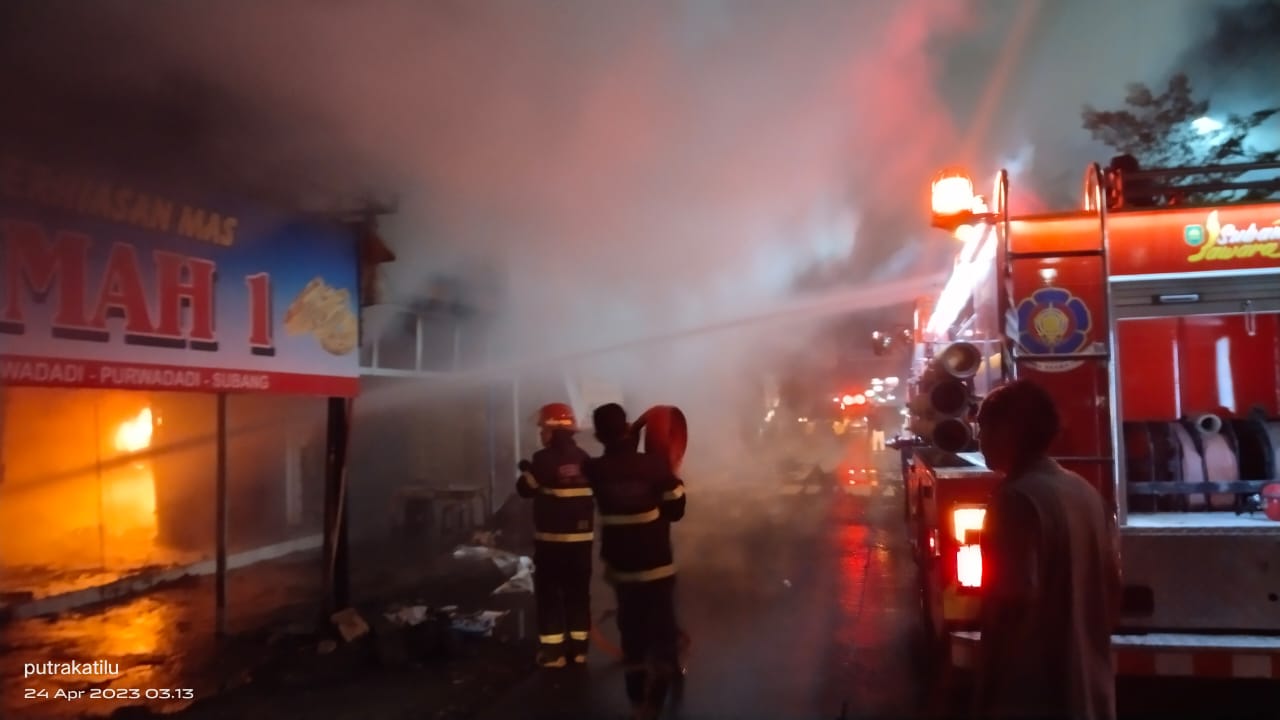 Toko Es Krim Mixue Ludes Terbakar