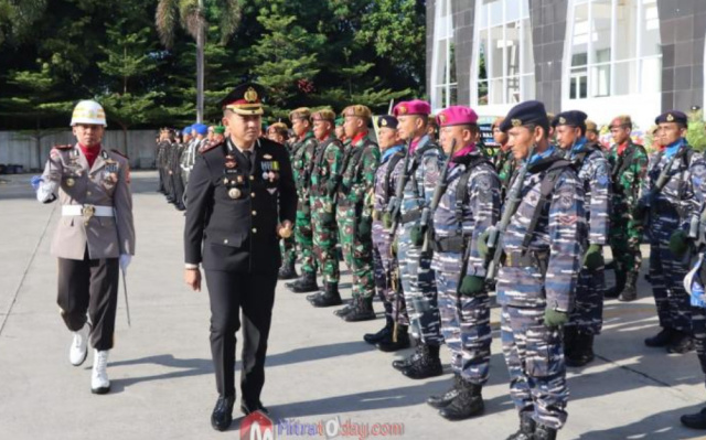 Peringati Hari Bhayangkara ke 77 Polres Cirebon Kota Gelar Upacara dan Syukuran