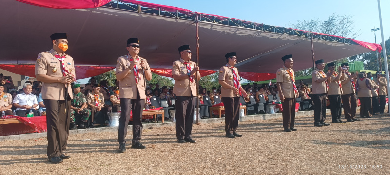 Meriah dan Berjalan Lancar Apel Besar Gerakan Pramuka Subang                            Bupati Gembira Gerakan Pramuka Berkontribusi Bentuk  Karakter