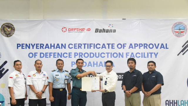 Produk Bahan Peledak Dahana Bersertifikat Kementerian Pertahanan