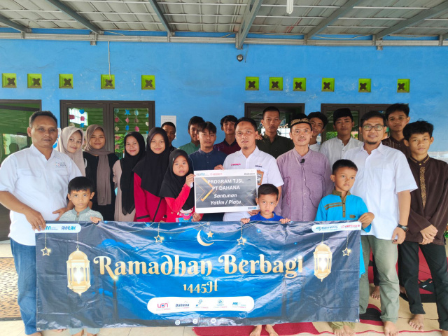 DAHANA Berbagi Santunan dan Buka Puasa Bersama dengan Anak Yatim