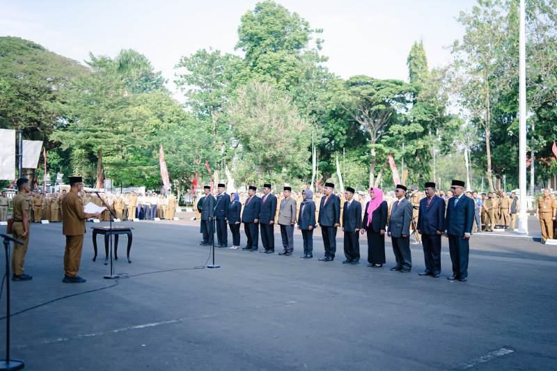 Digeser 13 Pejabat Pimpinan Tinggi Pratama di Pemkab. Subang