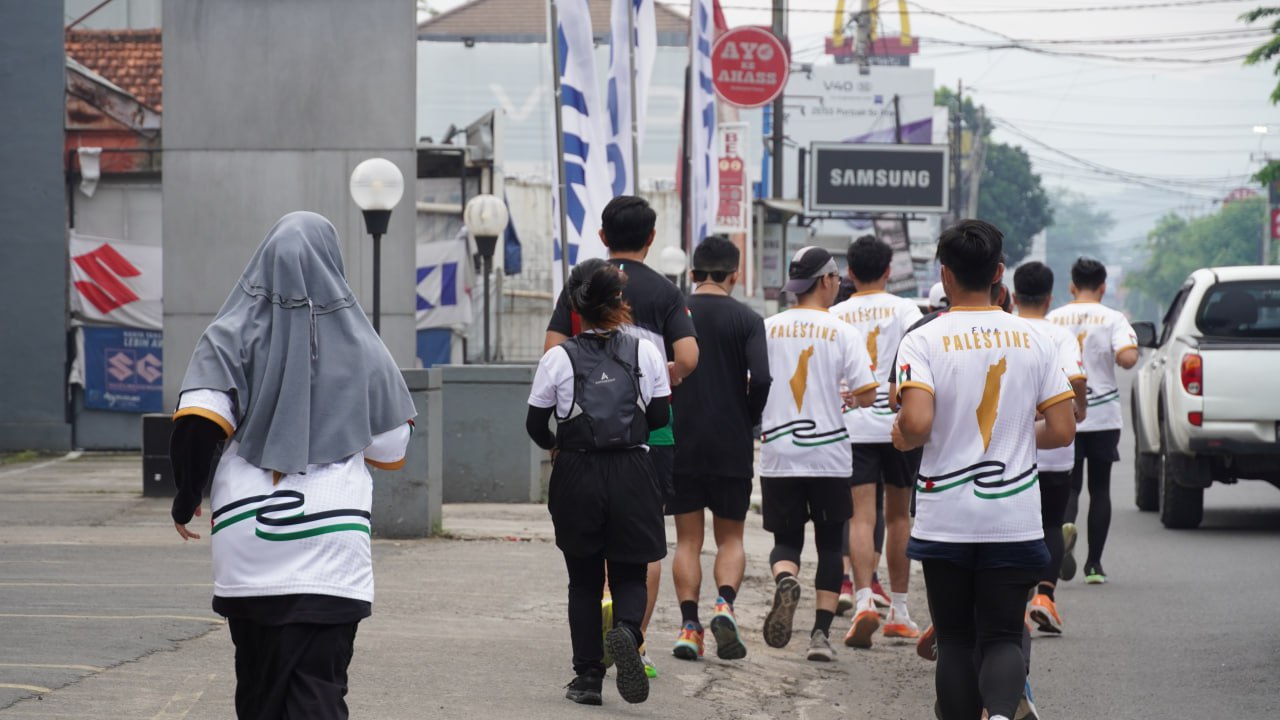 Assyifa Peduli Gelar Run to Gaza, Aksi Solidaritas Palestina