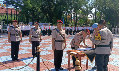 AKP Bagus Panuntun,SH Kasatreskrim & AKP Udiyanto,SH.,MH., Kasatres Narkoba Polres Subang