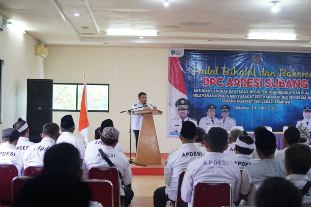 Kepala Desa Diajak Bupati Subang&nbsp; Sukseskan Sejarah Pembangunan Infrastruktur Merata