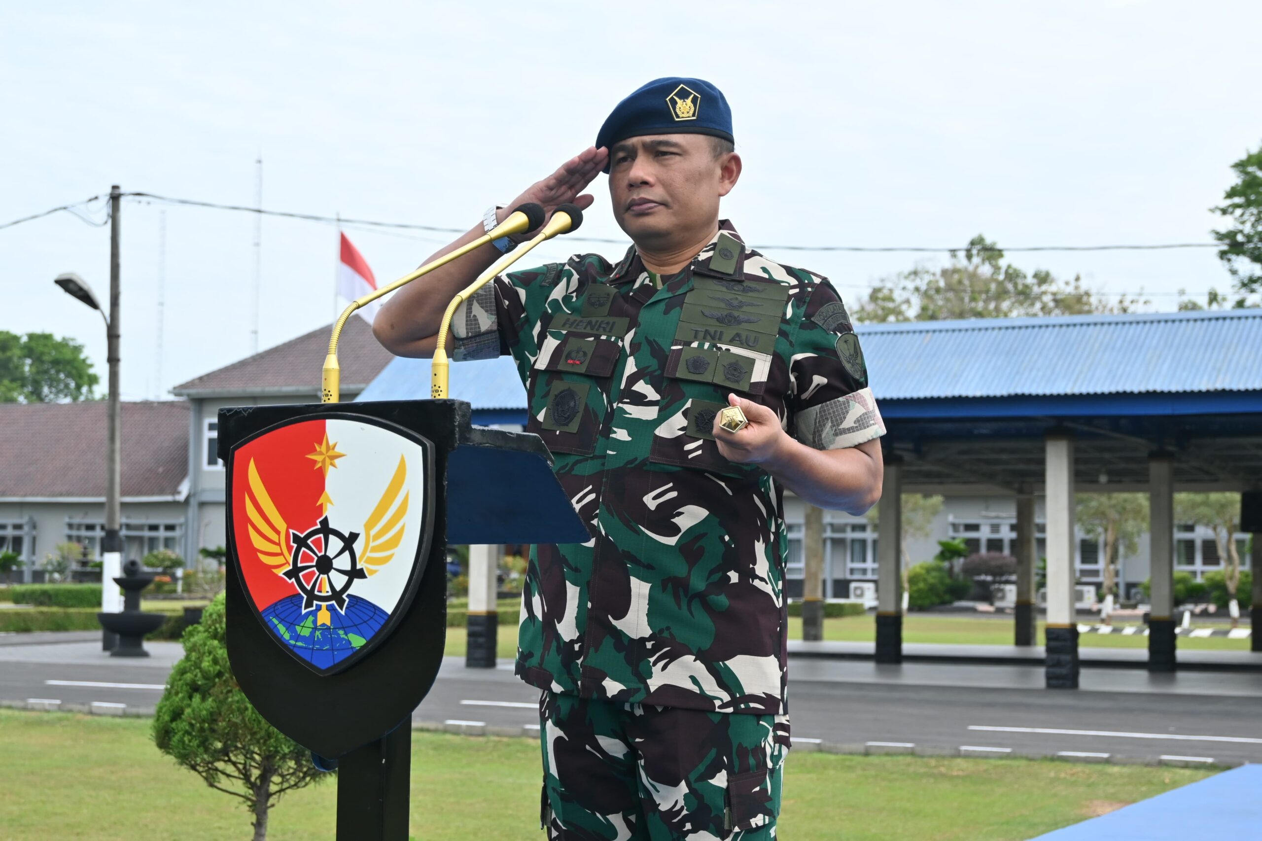 Komandan Lanud Adi Soemarmo Pimpin Apel Luar Biasa