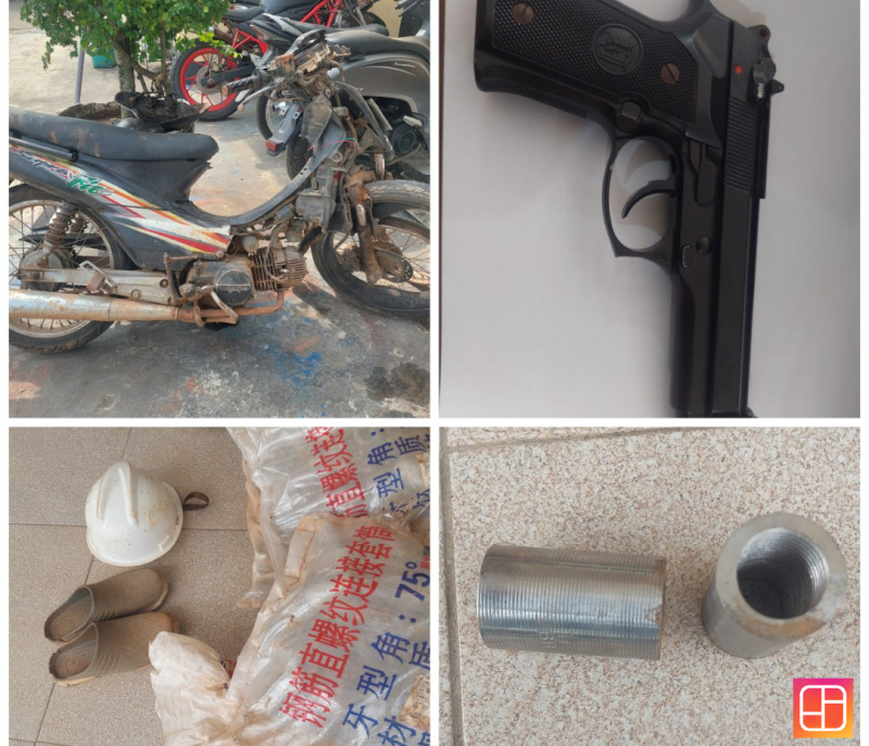 Polres Subang Subang Gercep Amankan Pencuri Besi di Proyek BYD