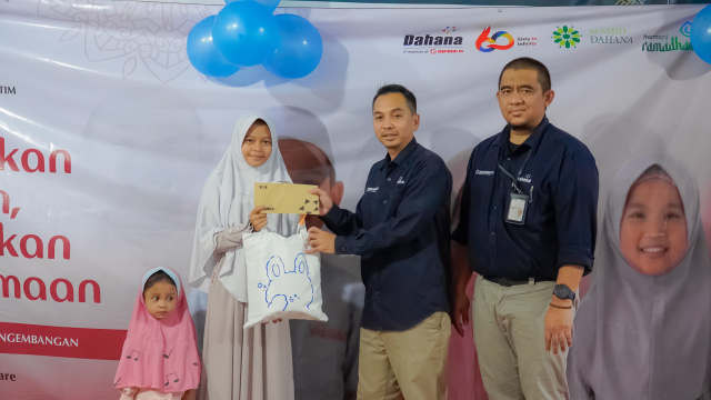 Giliran Direktorat Teknologi dan Pengembangan PT Dahana, Berbagi di Panti We Care, Jannatul Muqamah