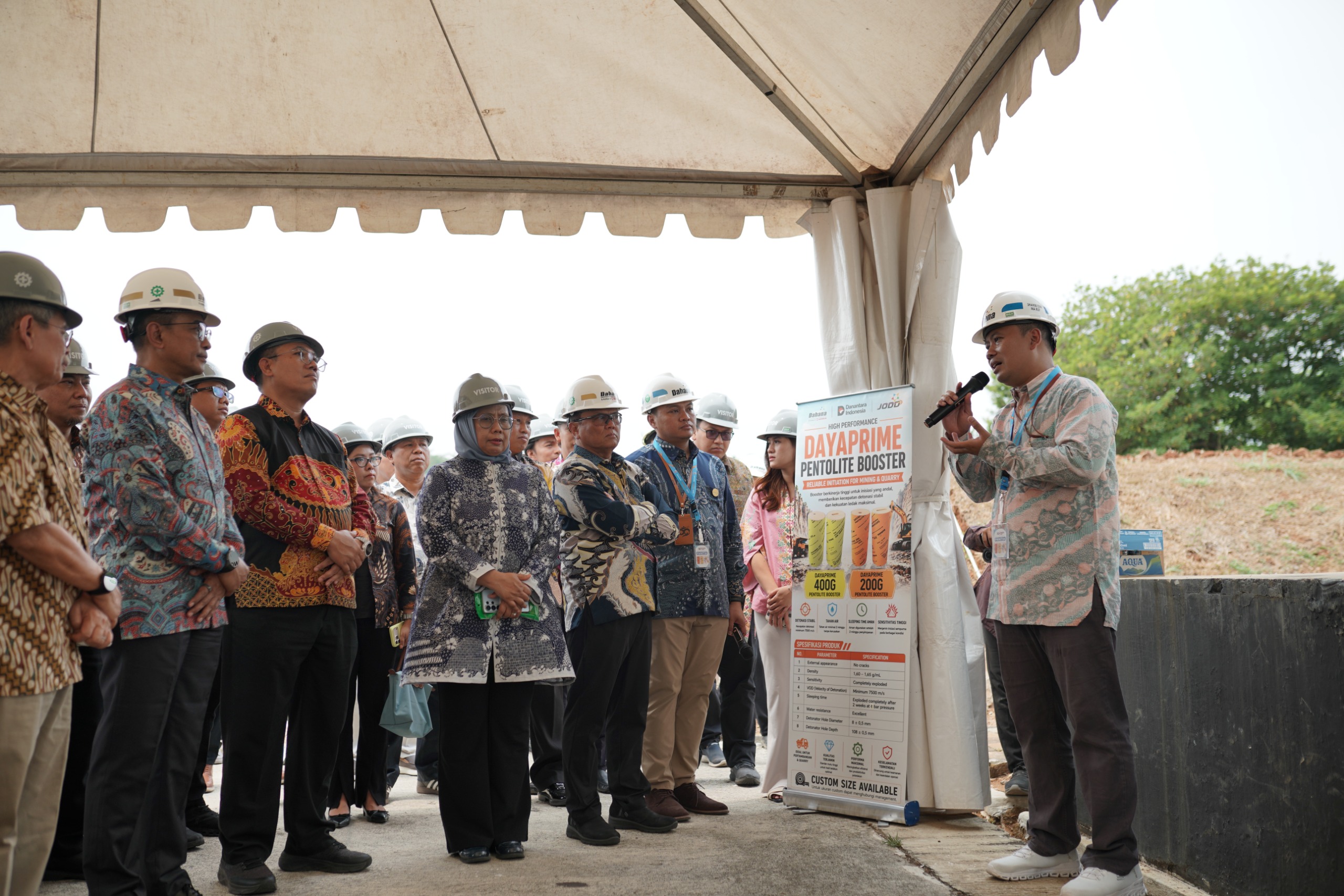 Kurangi Ketergantungan Detonator Elektronik Impor. Dahana Bangun Pabrik Booster & Assembly Detonator Elektronik